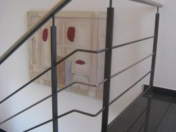 Innengelaender Edelstahl lackiert-026